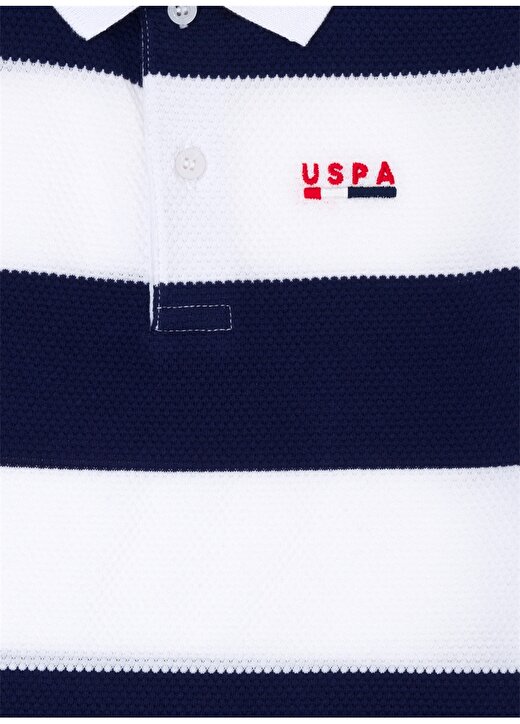 U.S. Polo Assn. Çizgili Lacivert Erkek Çocuk Polo T-Shirt ERSTA 3