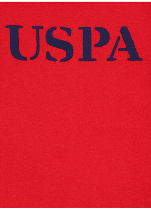 U.S. Polo Assn. Baskılı Kırmızı Erkek Çocuk T-Shirt GEARTKIDSIY023 2