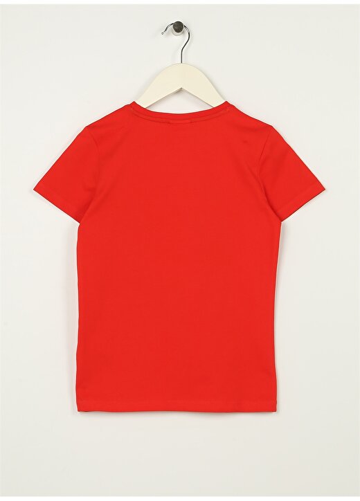U.S. Polo Assn. Baskılı Kırmızı Erkek Çocuk T-Shirt ANDKIDS 2