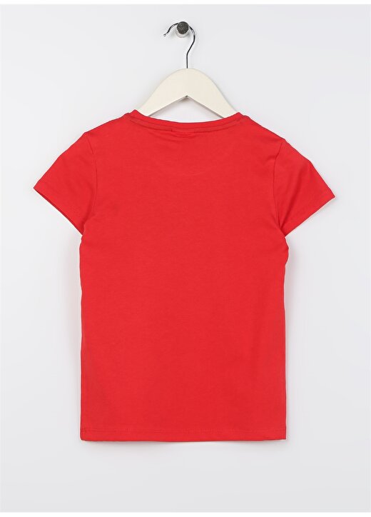 U.S. Polo Assn. Baskılı Kırmızı Erkek Çocuk T-Shirt RAINIY023 2