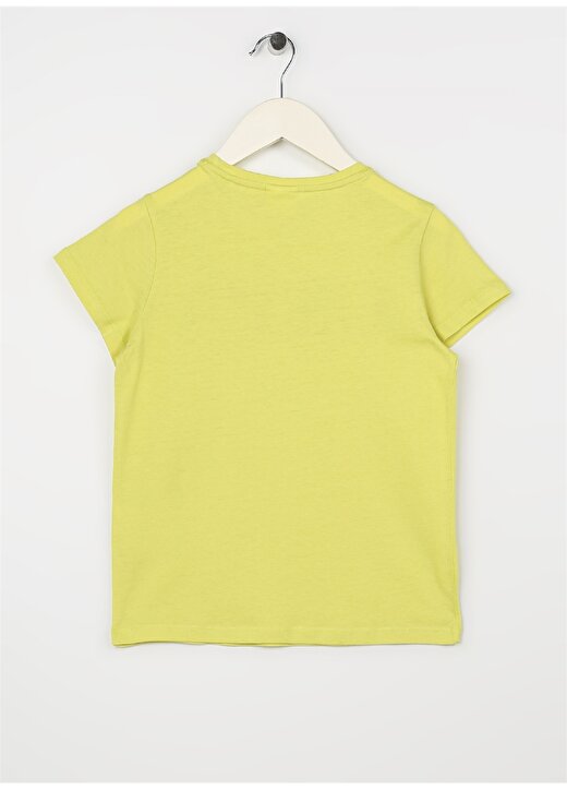 U.S. Polo Assn. Baskılı Açık Yeşil Erkek Çocuk T-Shirt GEARTKIDSIY023 2