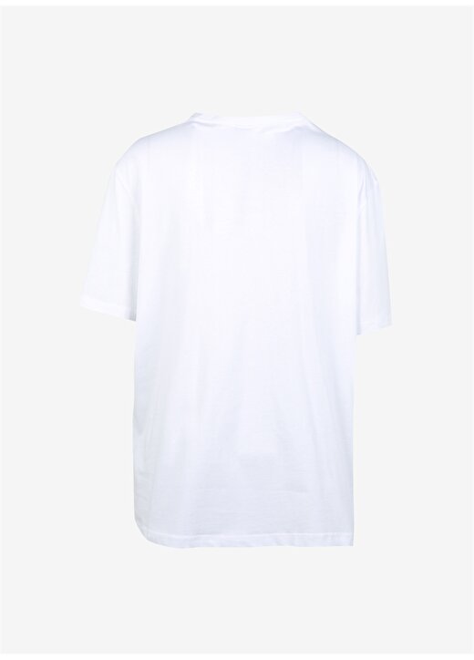 U.S. Polo Assn. V Yaka Beyaz Erkek T-Shirt GTS02IY023 2