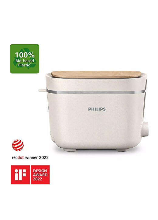 Philips Çevre Dostu Serisi HD2640/10 Eco Conscious Ekmek Kızartma Makinesi 1