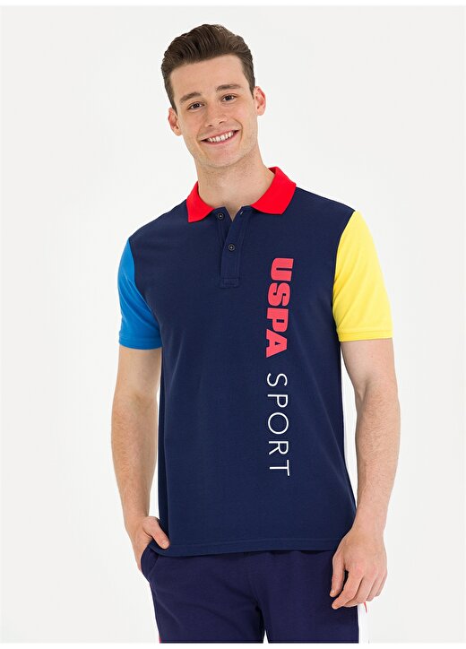 U.S. Polo Assn. Lacivert Erkek Polo T-Shirt P-MIDAR 2
