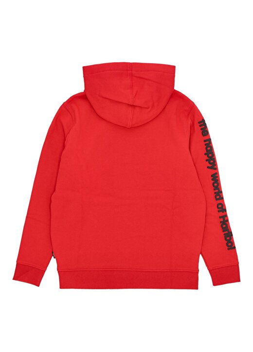 Vans Kırmızı Erkek Çocuk Kapüşonlu Uzun Kollu Sweatshirt VN00065V0PZ1 HARIBO PO 2