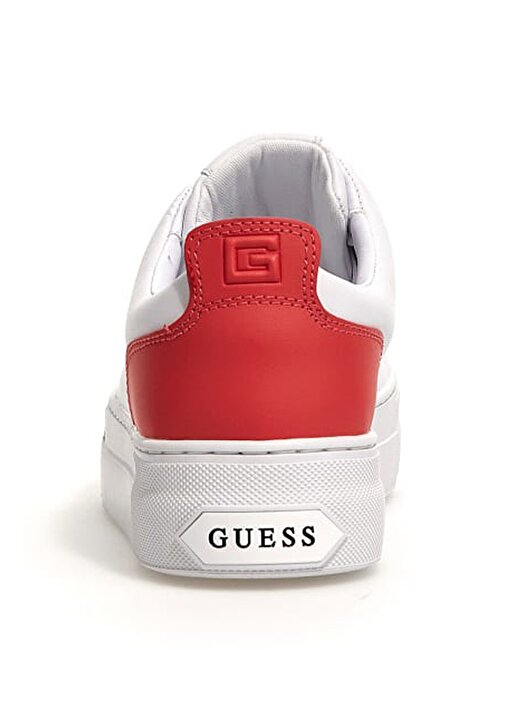 Guess Beyaz - Turuncu Kadın Sneaker FL5GAAELE12 3