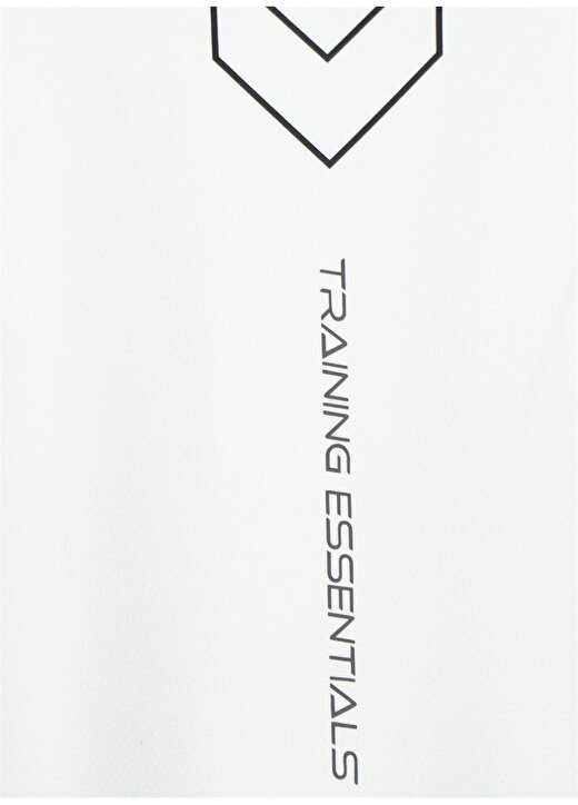 Hummel V Yaka Düz Beyaz Erkek T-Shirt 911687-9001 Hmlt-TE FLEX T-SHIRT 3