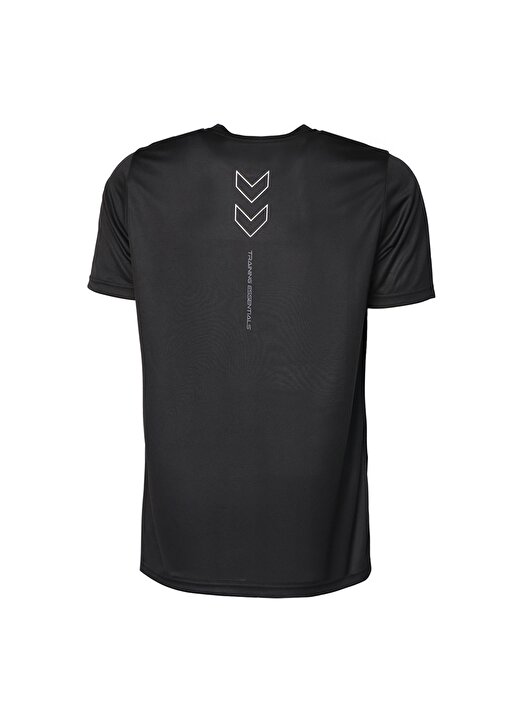 Hummel V Yaka Düz Siyah Erkek T-Shirt 911687-2001 Hmlt-TE FLEX T-SHIRT 2