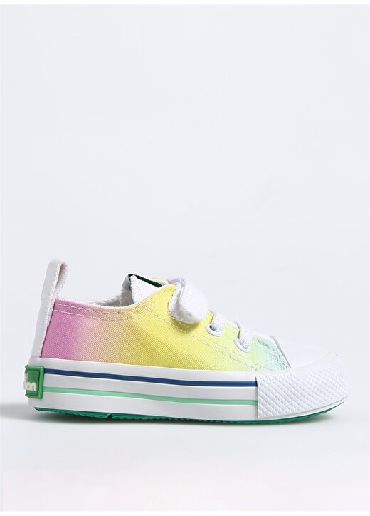 Benetton Sarı Kız Çocuk Sneaker BN-30659 1