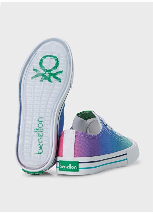 Benetton Mor Kız Çocuk Sneaker BN-30188 4