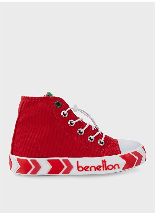 Benetton Kırmızı Kız Çocuk Sneaker BN-30647 1