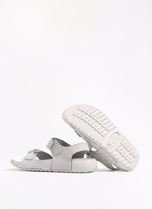 Benetton Gri Kız Çocuk Sandalet BN-1238 4