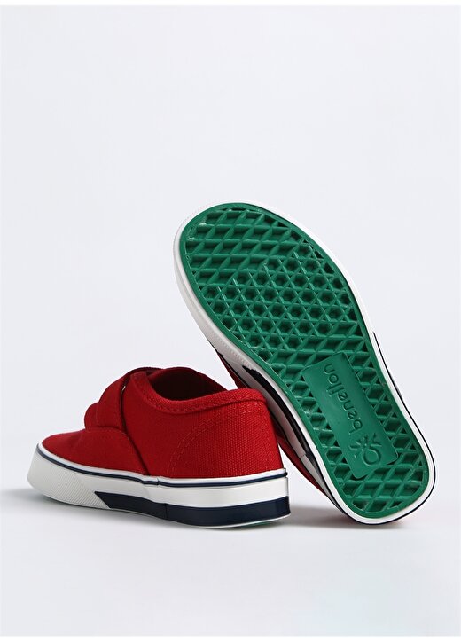 Benetton Kırmızı Kız Çocuk Sneaker BN-30960 4