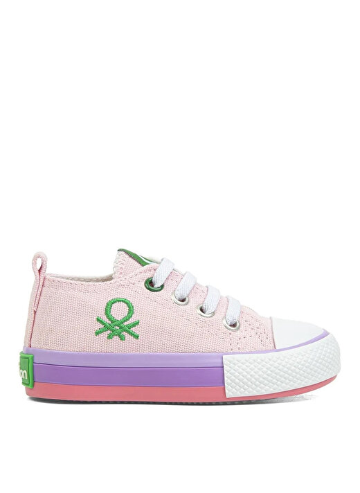 Benetton Pembe Kız Çocuk Sneaker BN-30652      2