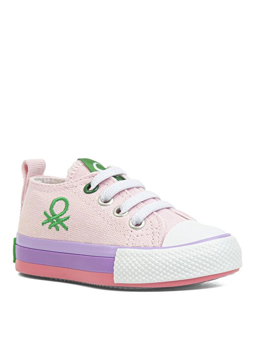 Benetton Pembe Kız Çocuk Sneaker BN-30652      3