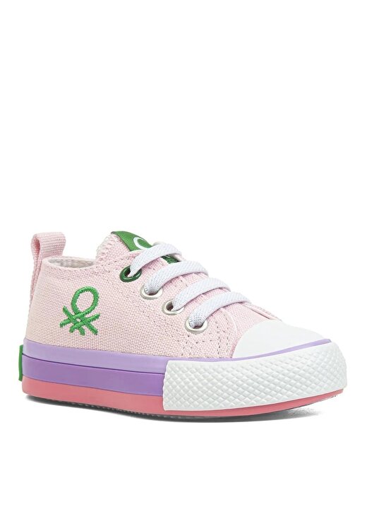 Benetton Pembe Kız Çocuk Sneaker BN-30652 3