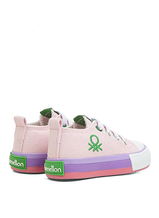 Benetton Pembe Kız Çocuk Sneaker BN-30652      4
