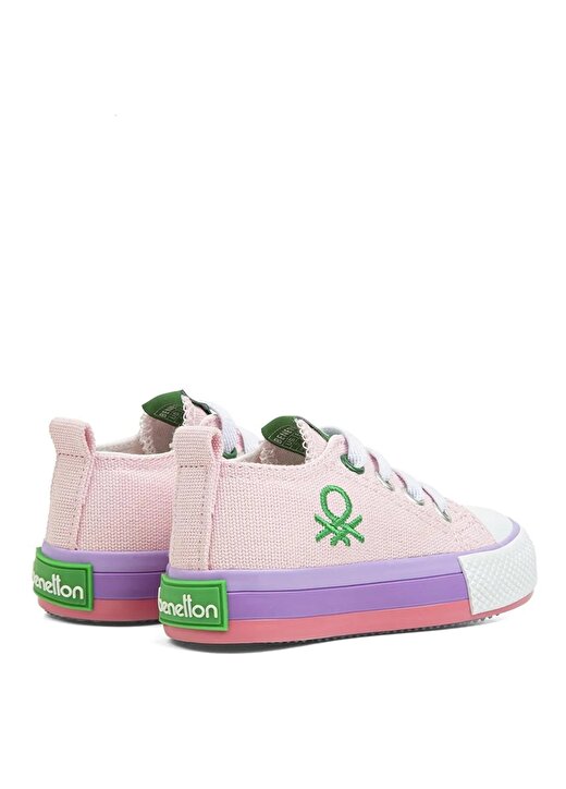 Benetton Pembe Kız Çocuk Sneaker BN-30652 4