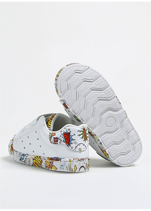 Benetton Beyaz Kız Çocuk Sneaker BN-30965 4