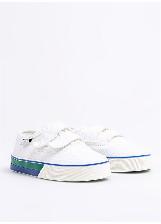 Benetton Beyaz Kız Çocuk Sneaker 2