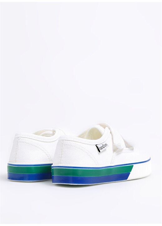 Benetton Beyaz Kız Çocuk Sneaker 3