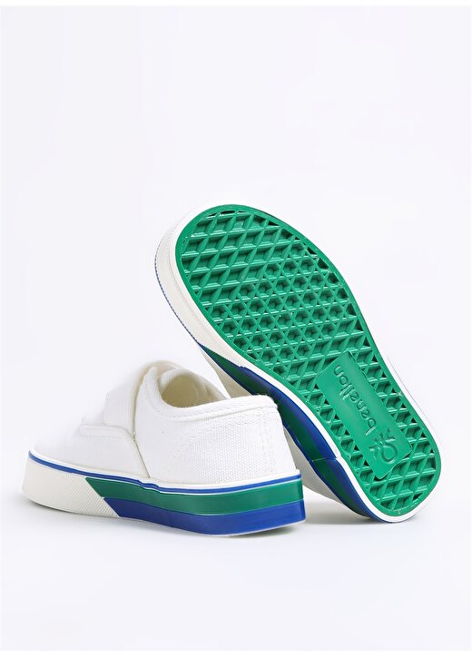 Benetton Beyaz Kız Çocuk Sneaker 4