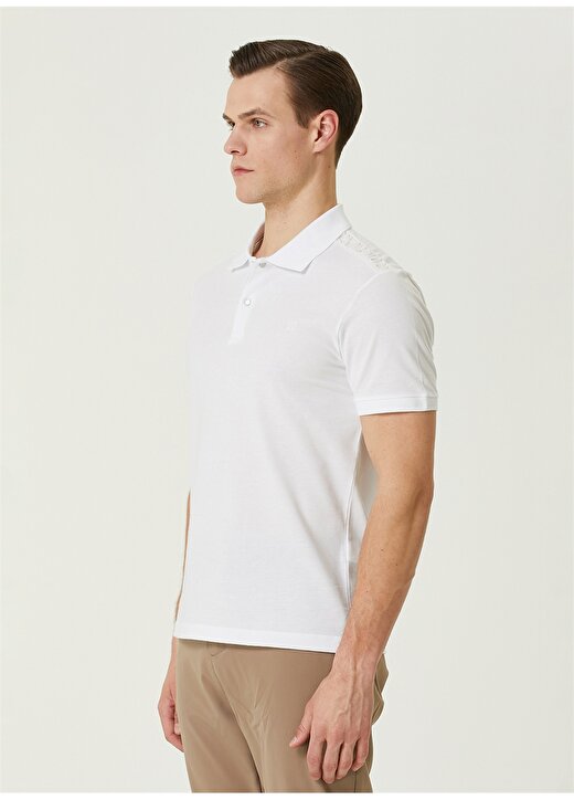Network Polo Yaka Beyaz Erkek T-Shirt 1087300 3