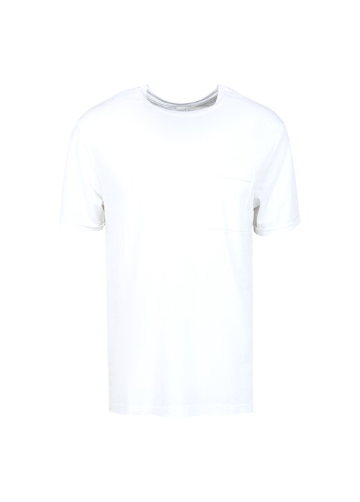 Network Bisiklet Yaka Beyaz Erkek T-Shirt 1087486 1