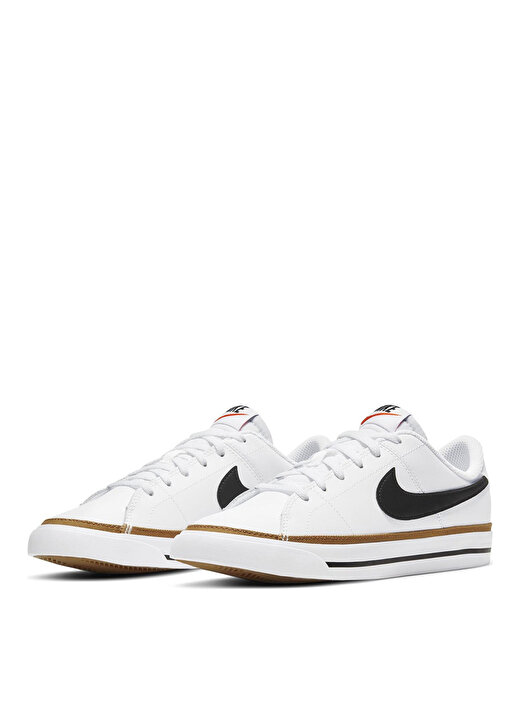 Nike Çocuk Beyaz Yürüyüş Ayakkabısı DA5380-102 NIKE COURT LEGACY (GS)    2