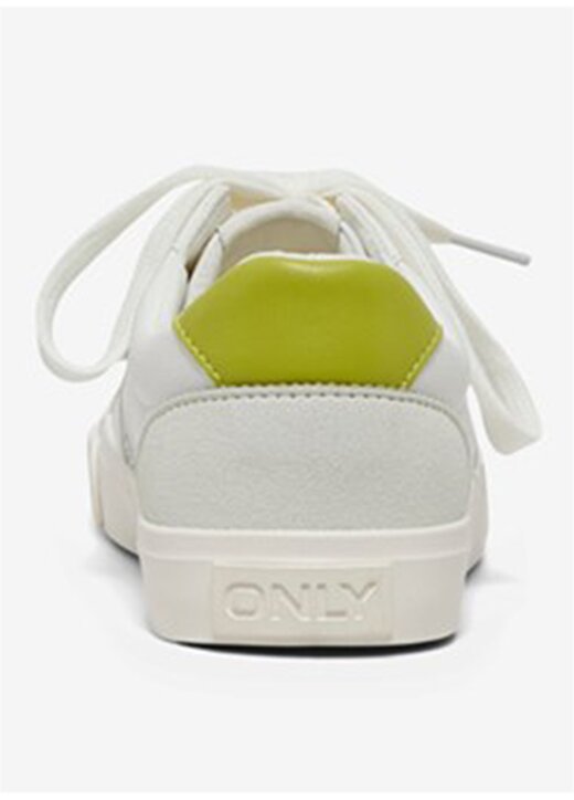 Only Beyaz - Gümüş Kadın Sneaker 15288092 3