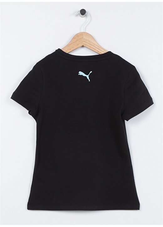 Puma Düz Siyah Kız Çocuk T-Shirt 68021302 Girl S TEE 2