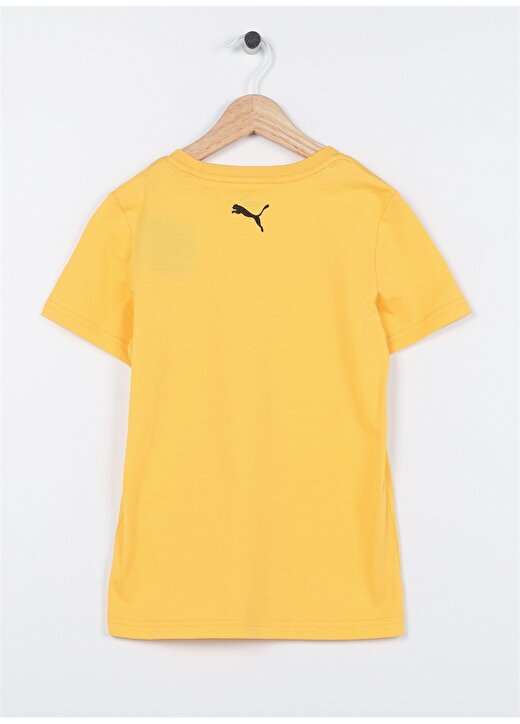 Puma Düz Sarı Erkek Çocuk T-Shirt 67996803 Boy S TEE 2