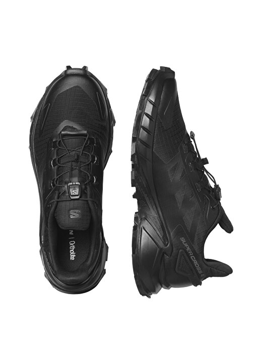 Salomon Siyah Kadın Koşu Ayakkabısı L41737400_SUPERCROSS 4 W 3