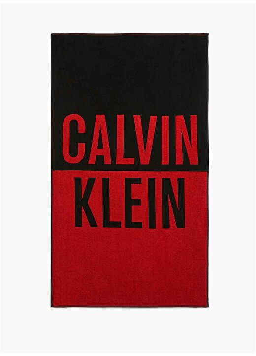 Calvin Klein Kırmızı Plaj Havlusu KU0KU00105XNE 1