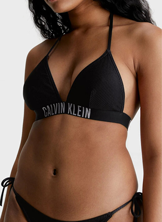 Calvin Klein Siyah Kadın Bikini Üst KW0KW01967BEH 4