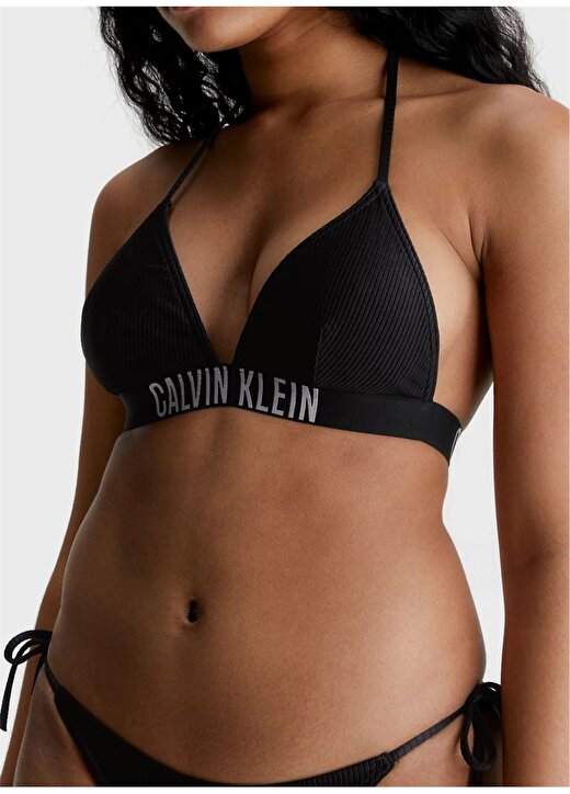 Calvin Klein Siyah Kadın Bikini Üst KW0KW01967BEH 4