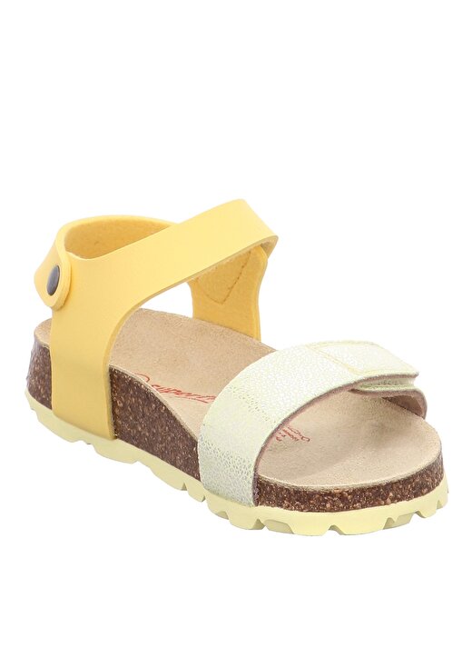 Superfit Sarı Kız Çocuk Sandalet BIOS 1-000123-6000-3 4