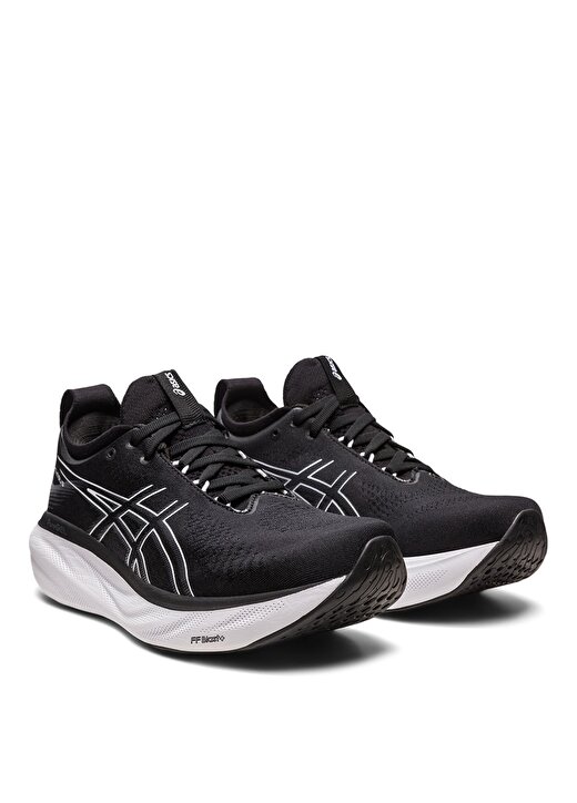 Asics Siyah - Gümüş Kadın Koşu Ayakkabısı 1012B356-001 GEL-NIMBUS 25 3