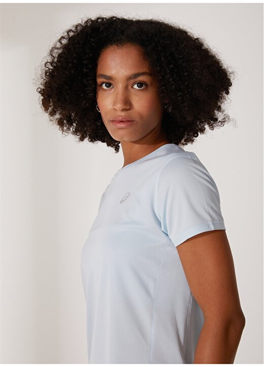 Asics Mavi Kadın T-Shirt 2012C335-404 CORE SS TOP 1