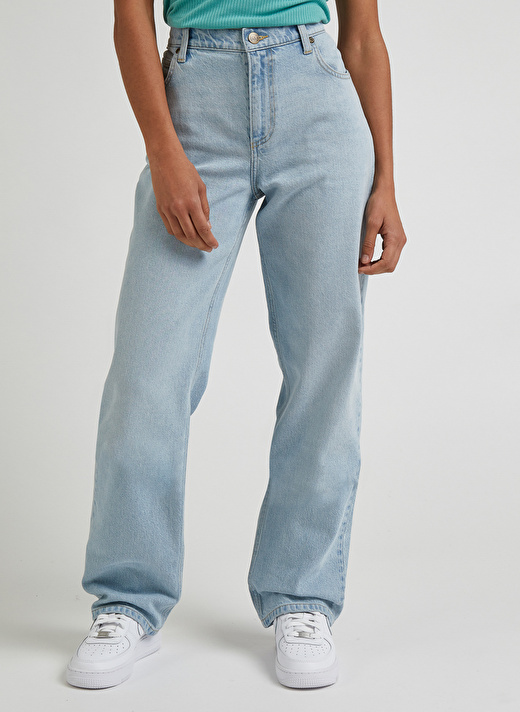 Lee Normal Bel Düz Paça Straight Kadın Denim Pantolon L34QHGB33 1