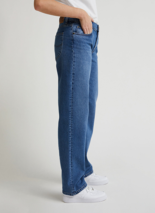 Lee L34QHGC05 Kadın Normal Bel Straight Fit Denim Pantolon  3