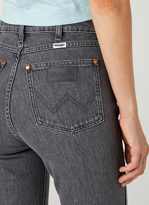 Wrangler Kadın Normal Bel Standart Denim Pantolon W2HC4129T  4