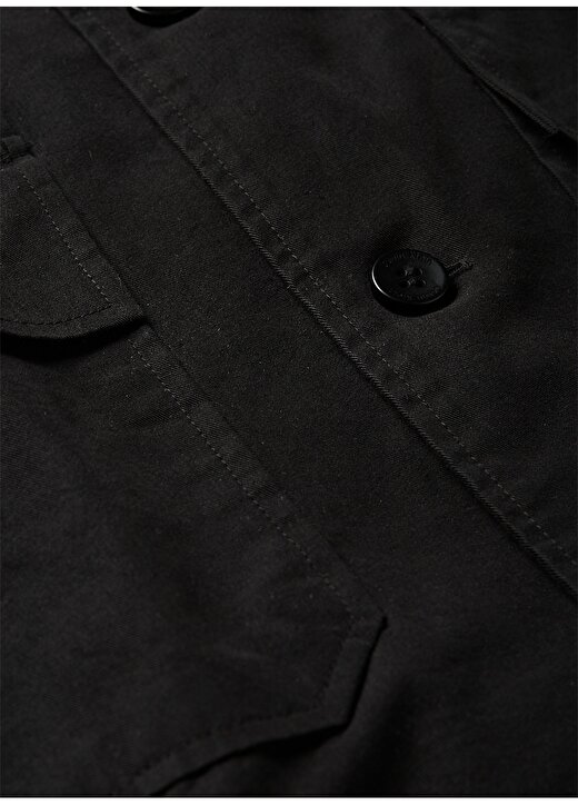Calvin Klein Düğmeli Yaka Siyah Erkek Gömlek K10K109920BEH 2