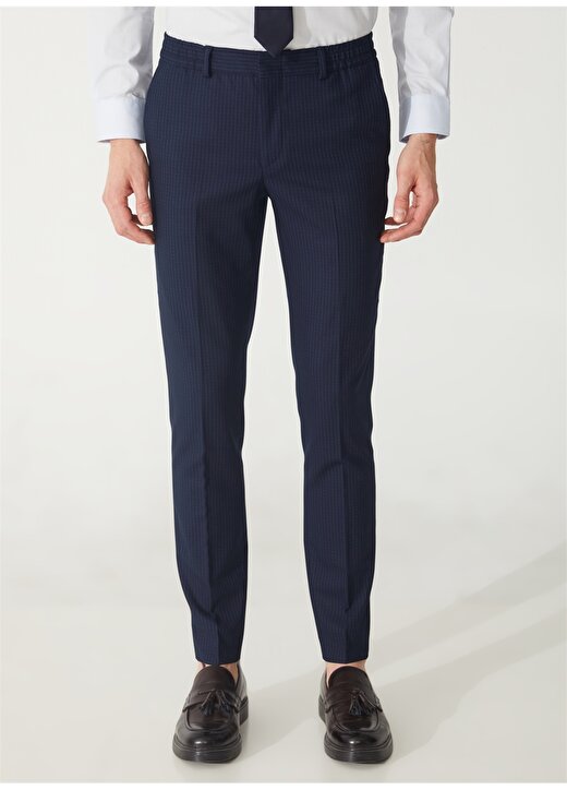 Pierre Cardin Normal Bel Slim Fit Lacivert Erkek Takım Elbise E19332/EXT 3