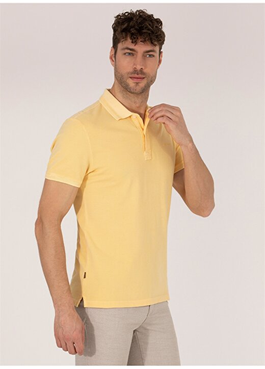 Pierre Cardin Açık Sarı Erkek Polo T-Shirt JUSTIN 1