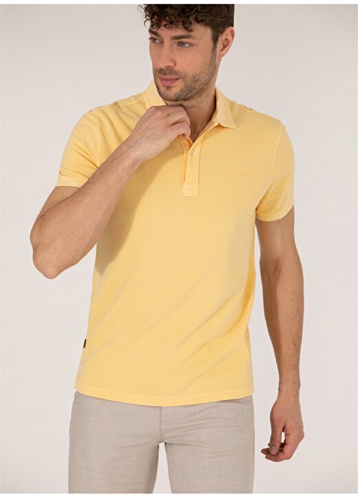 Pierre Cardin Açık Sarı Erkek Polo T-Shirt JUSTIN 3