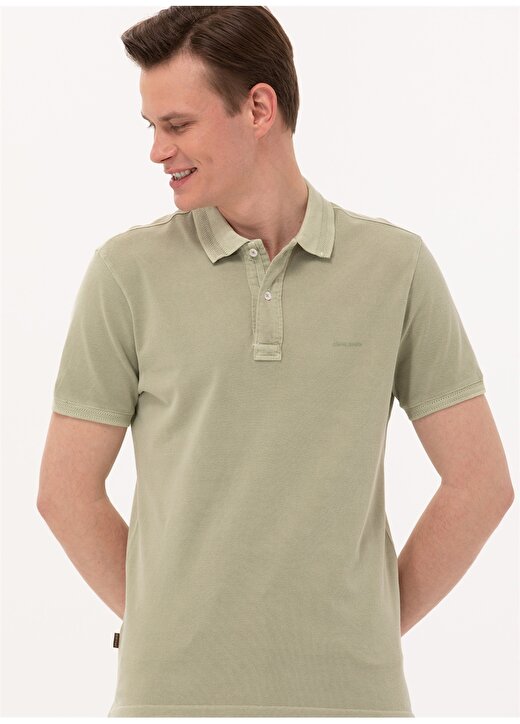 Pierre Cardin Açık Yeşil Erkek Polo T-Shirt JUSTIN 3