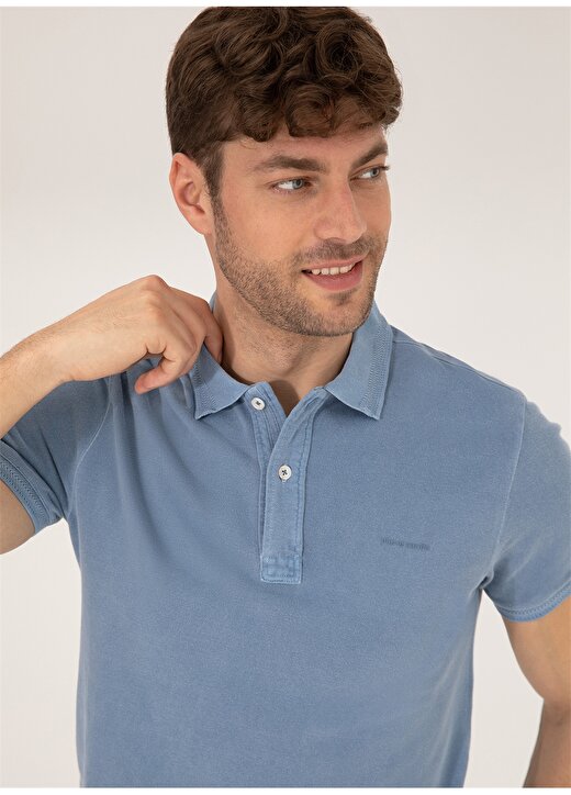 Pierre Cardin Koyu Mavi Erkek Polo T-Shirt JUSTIN 2