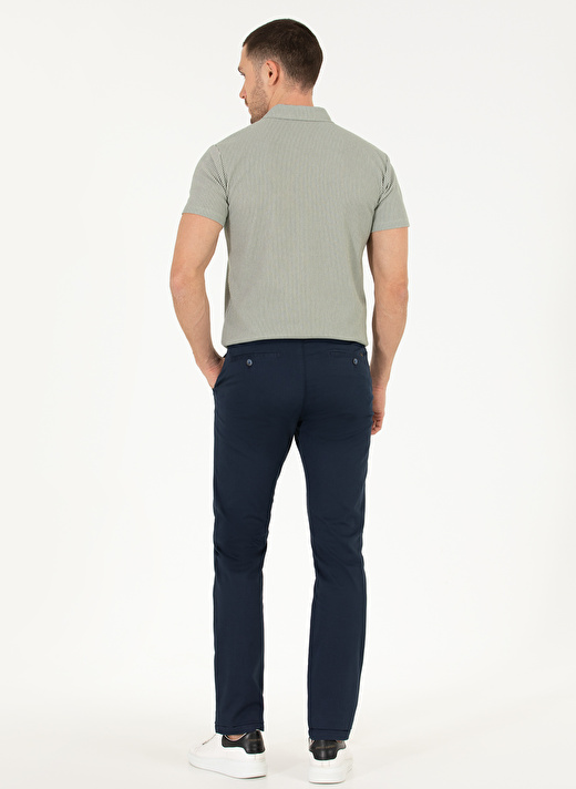 Pierre Cardin Normal Bel Normal Paça Regular Fit Lacivert Erkek Pantolon RIVER 2