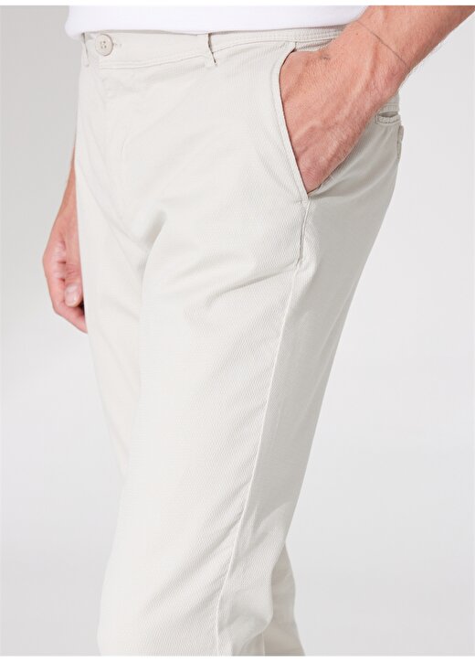 Altınyıldız Classics Normal Bel Dar Paça Slim Fit Taş Erkek Pantolon 4A0123200091 4